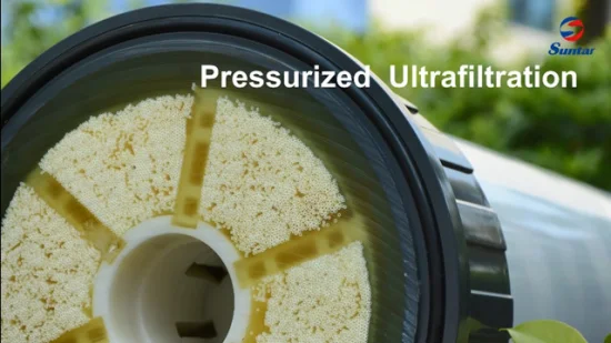 Suntar PVDF Hollow Fiber Pressurized UF Membrane Filter Outside-in